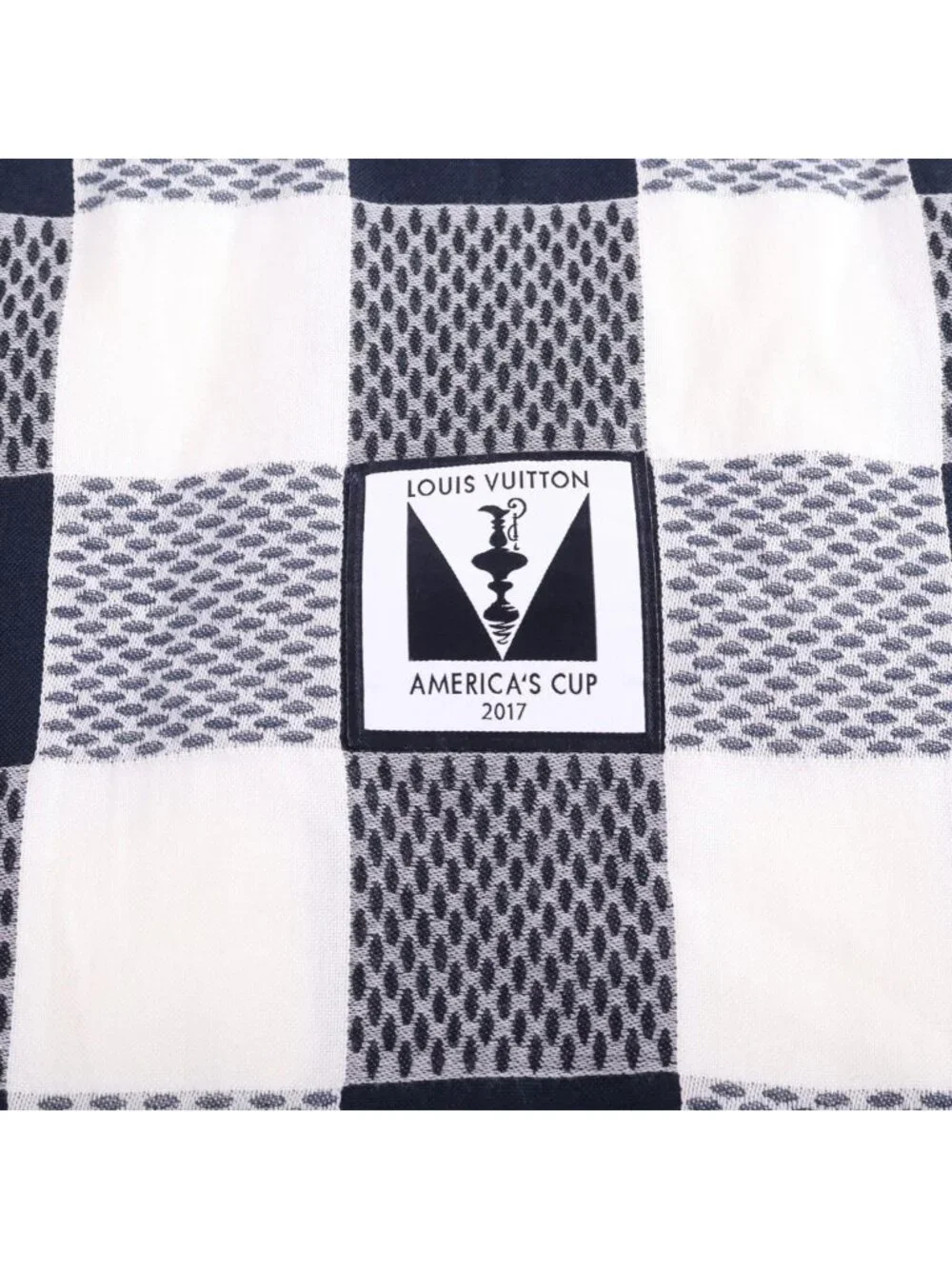 Louis Vuitton America's Cup 2017 Large Blanket Navy White
